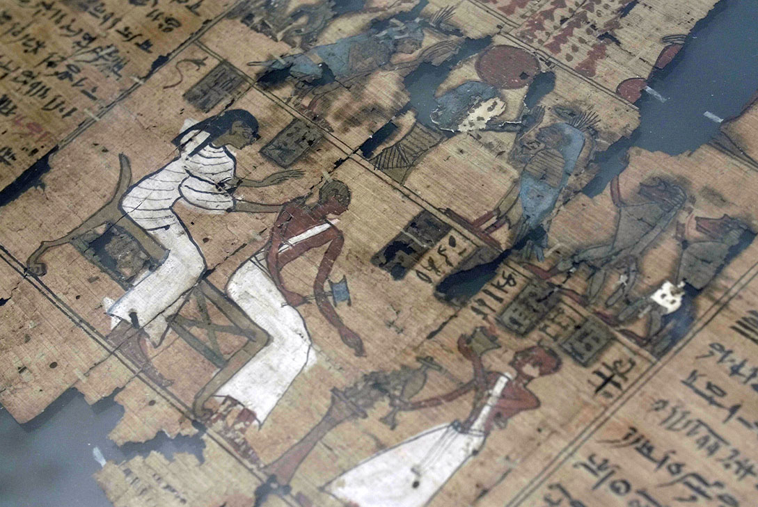 Un papiro egizio tra Milano e Mantova